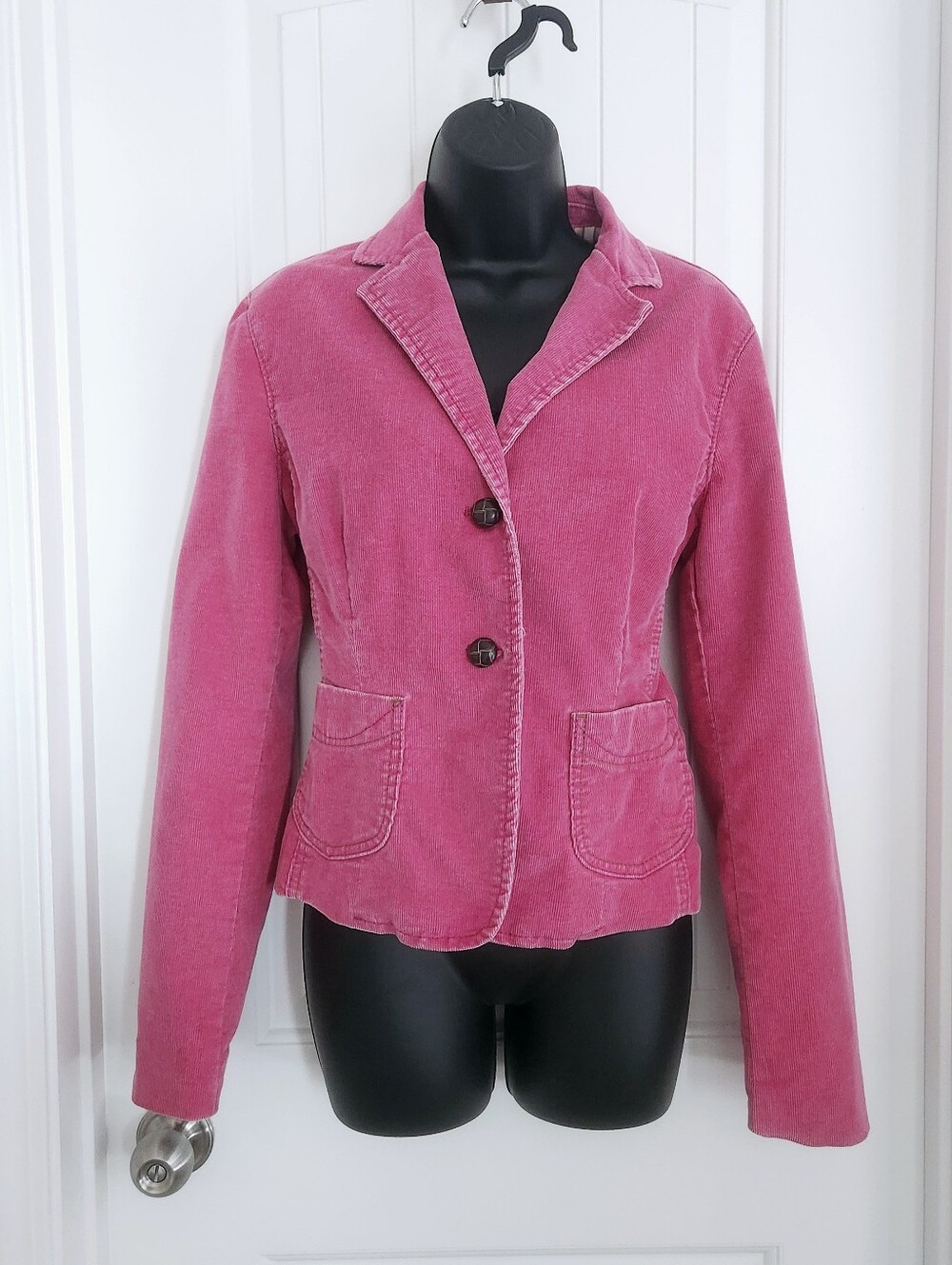 Vintage 2004 GAP pink corduroy blazer, size 10